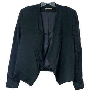 Alice + Olivia Black Open Blazer Women’s Size 6